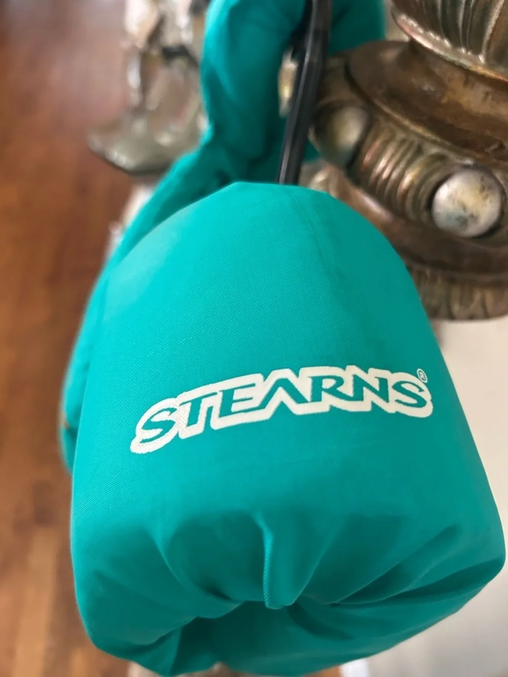 Stearns Puddle Jumper Kids Swim Float Vest Arm Bands Fish Design Teal Safety